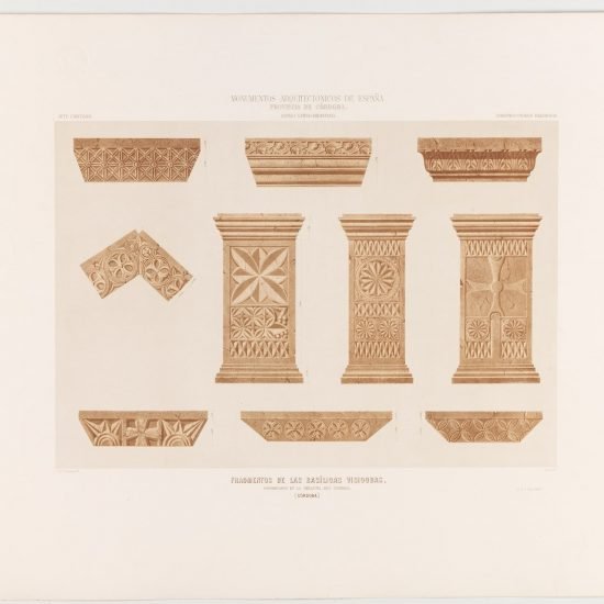 Fragmentos de las basílicas visigodas conservados en la Mezquita de Córdoba - Orígenes de Europa