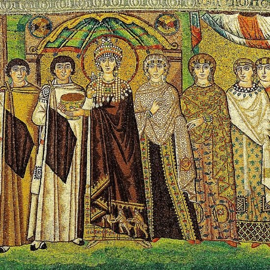 Mosaico De Teodora - Orígenes de Europa-min
