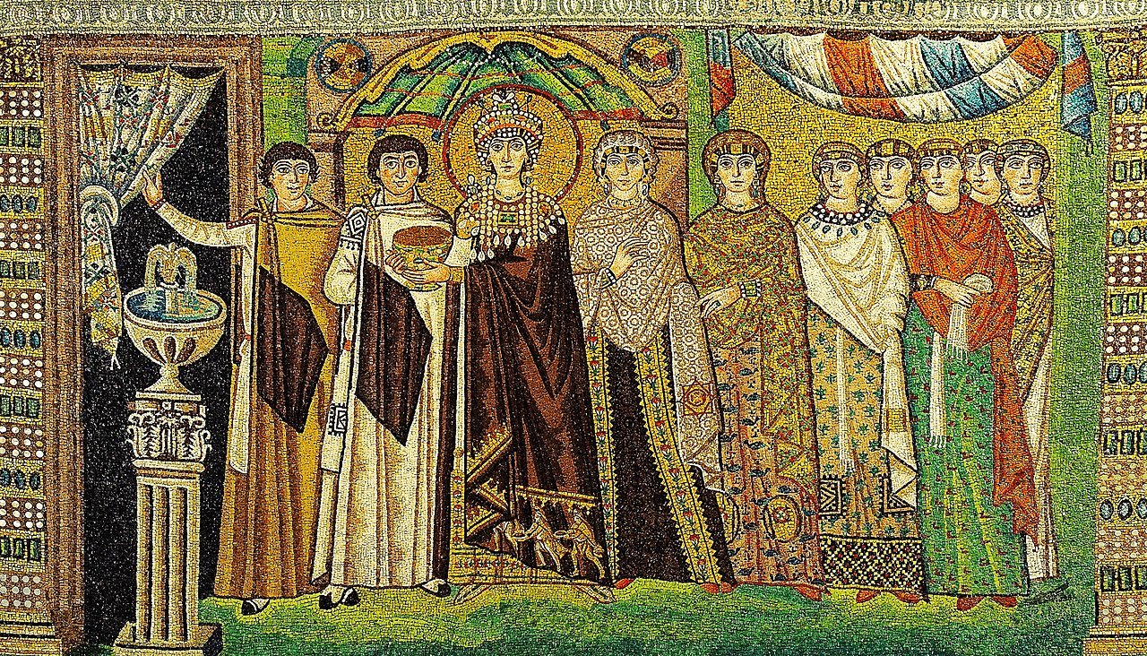 Mosaico De Teodora - Orígenes de Europa-min