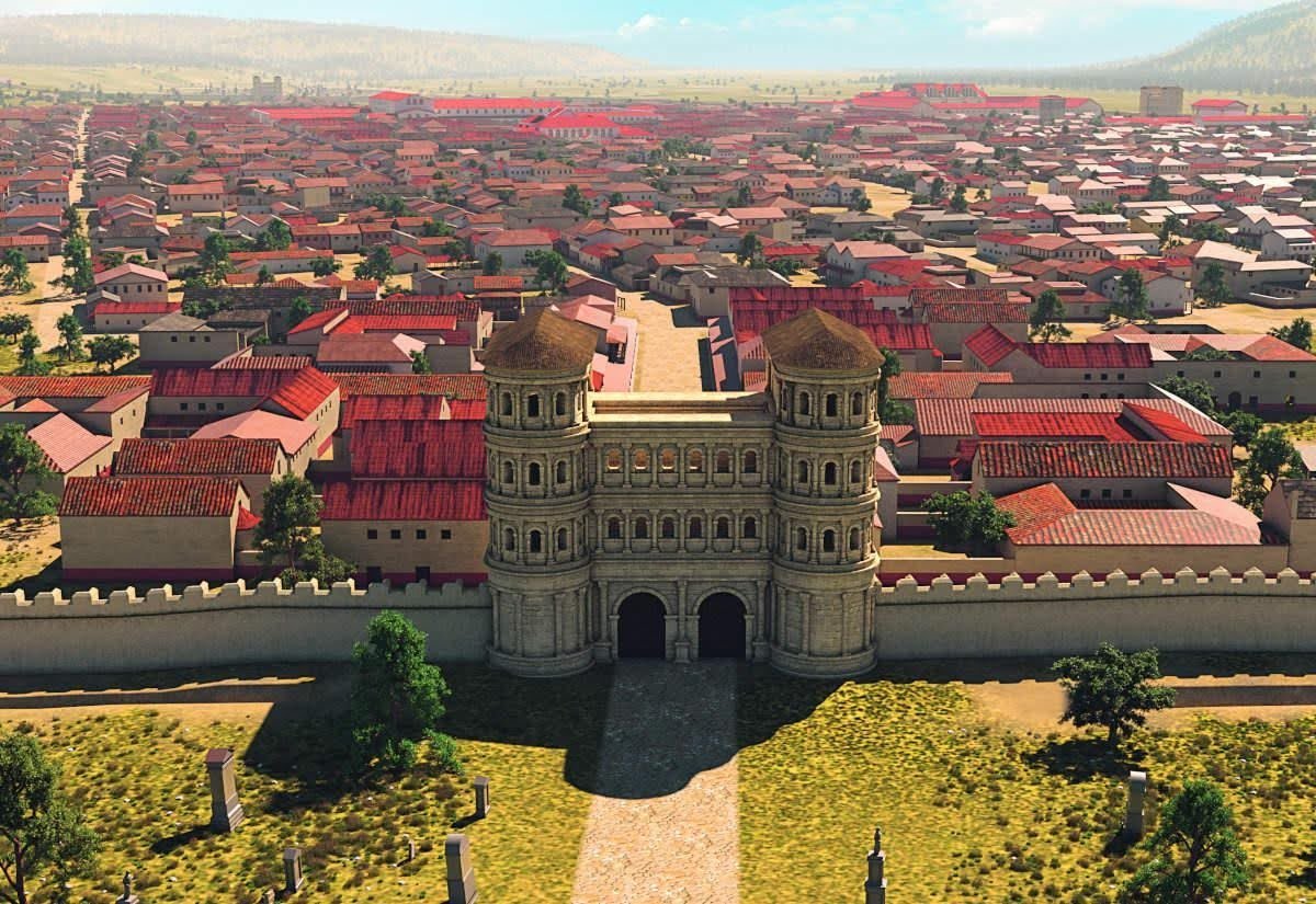 MURALLA (TRÉVERIS, ALEMANIA) | © Generaldirektion kulturelles Erbe Rheinland-Pfalz, Direktion Rheinisches Landesmuseum Trier/Dießenbacher In formationsmedien, Xanten
