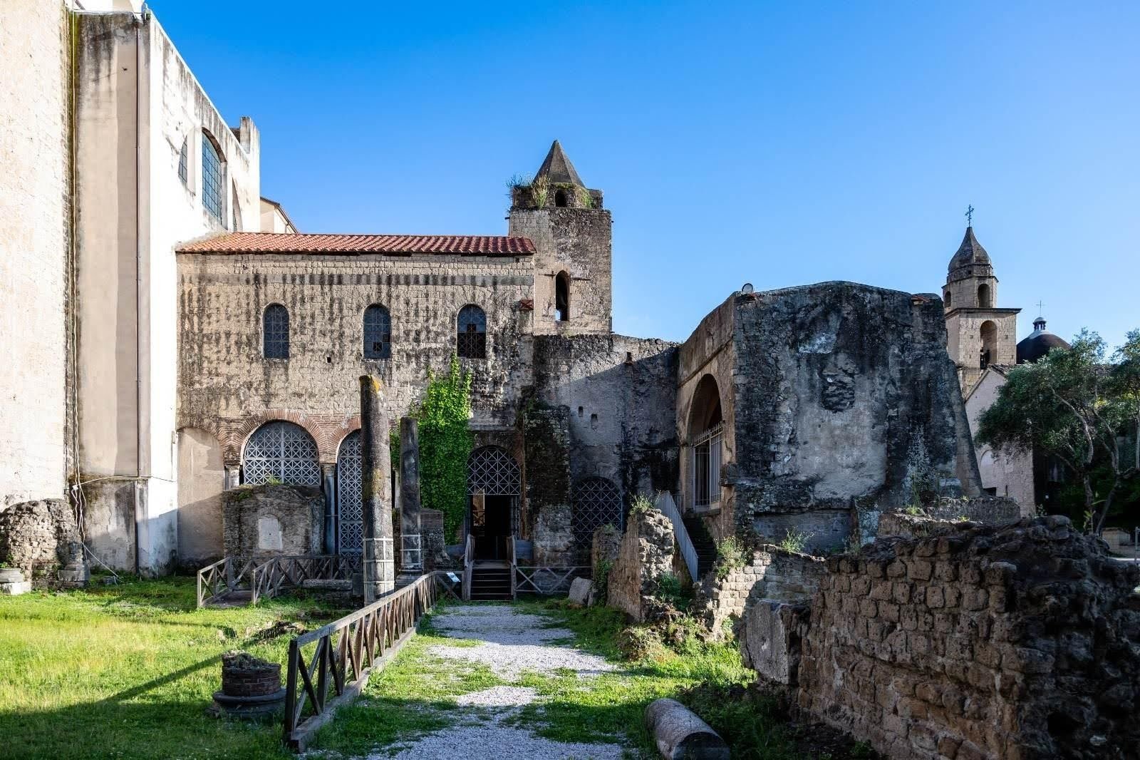 BASÍLICAS PALEOCRISTIANAS DE CIMITILE (NÁPOLES, ITALIA) | Imagen extraída de Soprintendenza Archeologia Belle Arti e Paesaggio per l’area metropolitana di Napoli