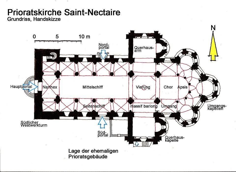 IGLESIA DE SAINT-NECTAIRE DE AUVERNIA (FRANCIA)