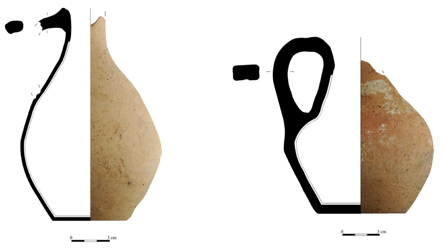 DEPÓSITO FUNERARIO. RECIPIENTES CERÁMICOS VISIGODOS DEL AJUAR SIMBÓLICO | Rosser 2014: Fig. 8 (recortado)