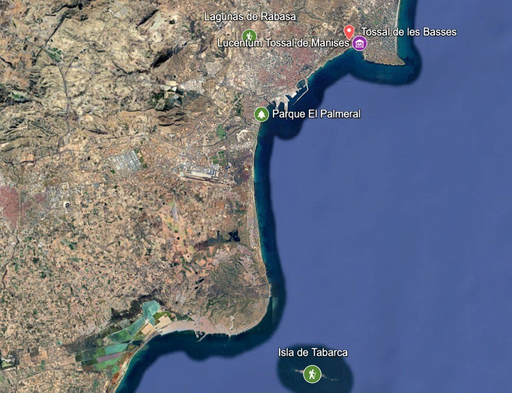 NECRÓPOLIS TARDOANTIGUA DEL TOSSAL DE LES BASSES / CERRO DE LAS BALSAS (ALICANTE, ALICANTE) | Patrimonio Natural